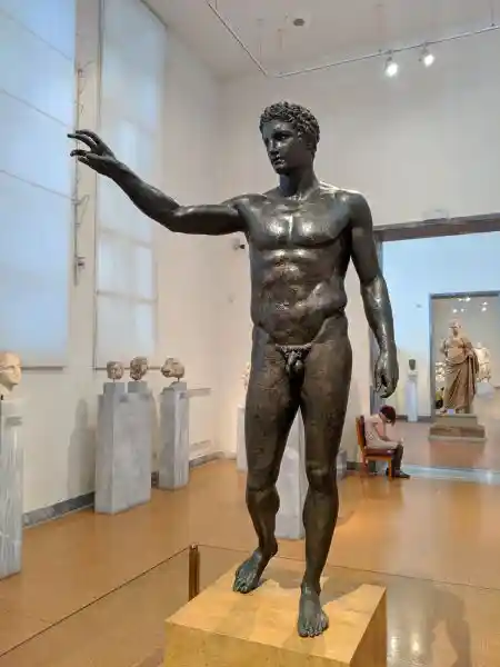 Bronze statue of a youth from the Antikythera shipwreck